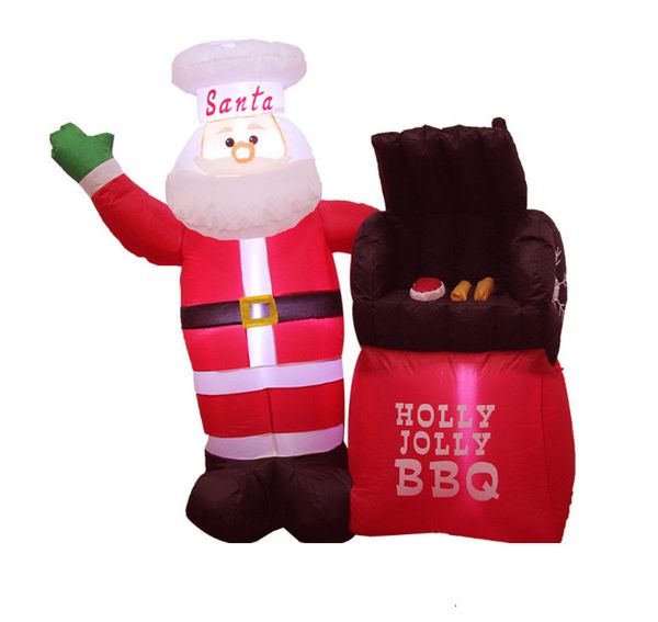 inflatable lovely christmas chef santa claus with oven for party decoration festival, advertising decorations
inflatable lovely christmas chef santa claus with oven for party decoration festival, advertising decorations