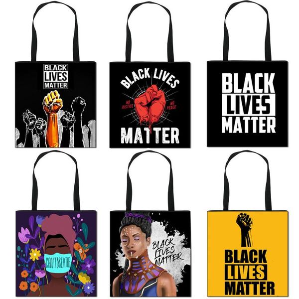 черный lives matter письмо печати сумка черного american африка сумки женщин afro дамы вскользь totes холст хозяйственная сумка
черный lives matter письмо печати сумка черного american африка сумки женщин afro дамы вскользь totes холст хозяйственная сумка