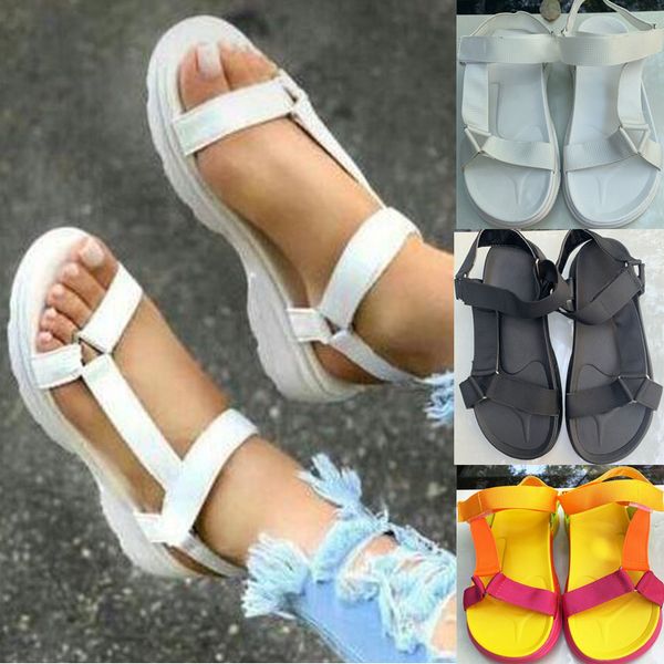 2020 summer multicolor big size casual flat shoes woman comfortable breathable sandals high quality, Black
2020 summer multicolor big size casual flat shoes woman comfortable breathable sandals high quality, Black