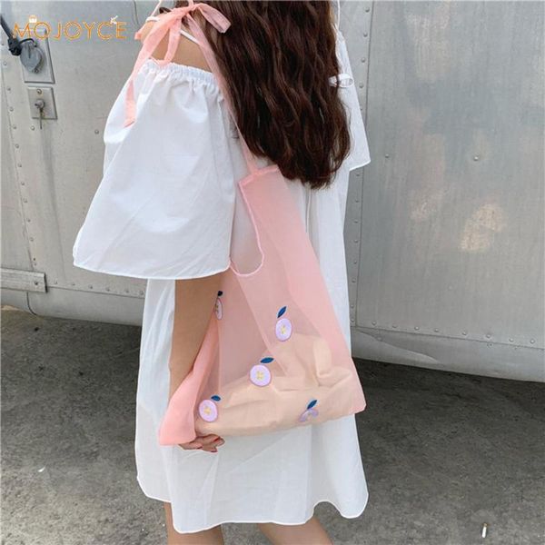 fruit embroidery shopping bag women organza transparent tote girl purse handbags for outdoor shopping traveling ornaments
fruit embroidery shopping bag women organza transparent tote girl purse handbags for outdoor shopping traveling ornaments
