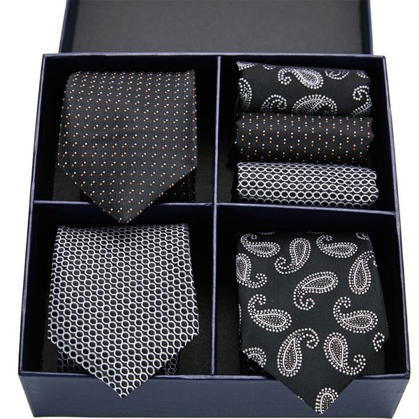 men's classic tie set 100% silk black grey tie 7.5cm 3type paisley floral dot set gift box men's and handkerchief gl-24, Black;gray
men's classic tie set 100% silk black grey tie 7.5cm 3type paisley floral dot set gift box men's and handkerchief gl-24, Black;gray