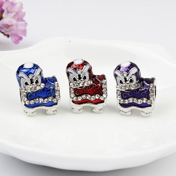 chinese lion dance charms enamel bead fashion jewelry adapting pandora bracelet & bangle for women gift, Bronze;silver
chinese lion dance charms enamel bead fashion jewelry adapting pandora bracelet & bangle for women gift, Bronze;silver