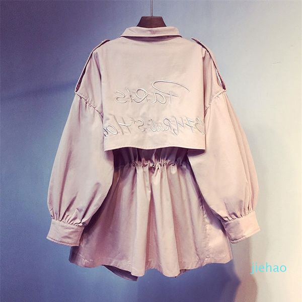 fashion- new spring long sleeve pink medium trench coat women overcoat casual outerwear autumn female coat windbreaker top, Tan;black
fashion- new spring long sleeve pink medium trench coat women overcoat casual outerwear autumn female coat windbreaker top, Tan;black
