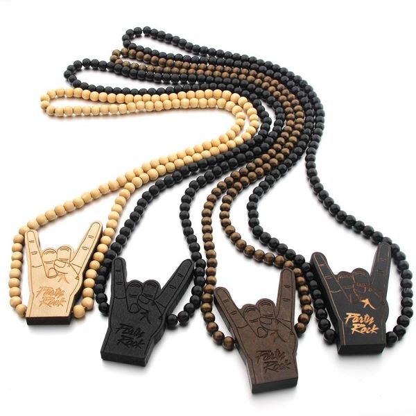 party rock lmfao hand necklace pendant good wood hip hop jewelry wooden necklace for man, Silver
party rock lmfao hand necklace pendant good wood hip hop jewelry wooden necklace for man, Silver