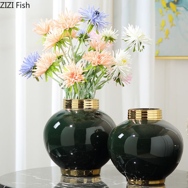 luxury dark green phnom penh flower vase living room wine cabinet deskdecoration crafts creative ceramic round flower vase
luxury dark green phnom penh flower vase living room wine cabinet deskdecoration crafts creative ceramic round flower vase
