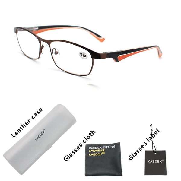 kaedek 2020 new reading glasses men women half-frame diopter glasses male presbyopic eyeglasses +1.0+1.5+2.0+2.5, White;black
kaedek 2020 new reading glasses men women half-frame diopter glasses male presbyopic eyeglasses +1.0+1.5+2.0+2.5, White;black