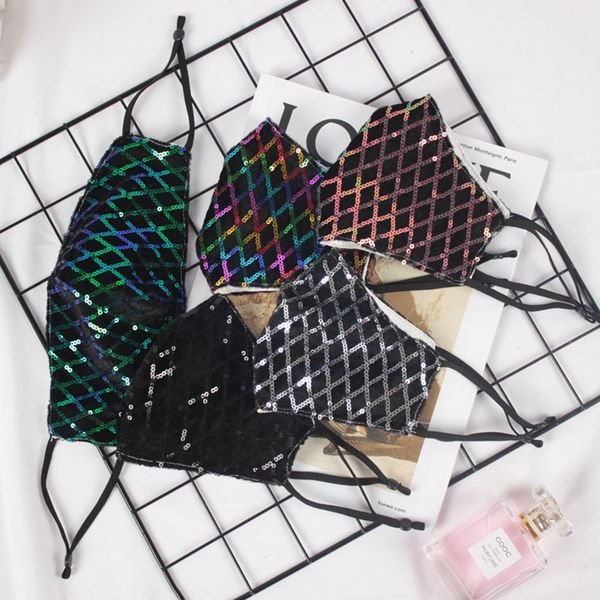 fashion bling bling face mask dustproof sequin masks washable reusable mouth masks women cycling designer mask cyz2645 100pcs
fashion bling bling face mask dustproof sequin masks washable reusable mouth masks women cycling designer mask cyz2645 100pcs