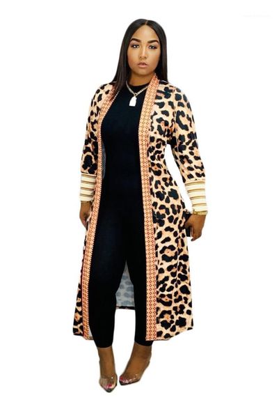 leopard pattern panelled cardigan long cape casual long sleeve natural color cape woman clothes womens coat fashion, Black
leopard pattern panelled cardigan long cape casual long sleeve natural color cape woman clothes womens coat fashion, Black