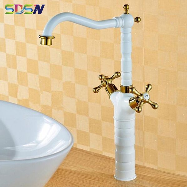 white basin faucet tall sink mixer for kitchen and bathroom water-tap modern european style basin-tap vessel sink-tap mixers
white basin faucet tall sink mixer for kitchen and bathroom water-tap modern european style basin-tap vessel sink-tap mixers