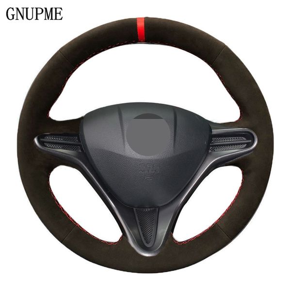 diy black suede car steering wheel cover for honda civic old civic 2004-2011 civic 8 2006-2009 (3-spoke)
diy black suede car steering wheel cover for honda civic old civic 2004-2011 civic 8 2006-2009 (3-spoke)