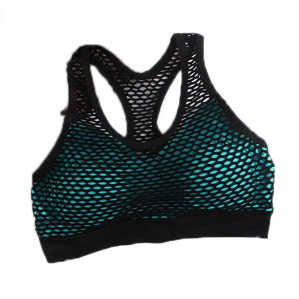 mesh sports bra hollow out sport seamless fitness yoga bras women gym padded running vest shockproof push up crop, White;black
mesh sports bra hollow out sport seamless fitness yoga bras women gym padded running vest shockproof push up crop, White;black