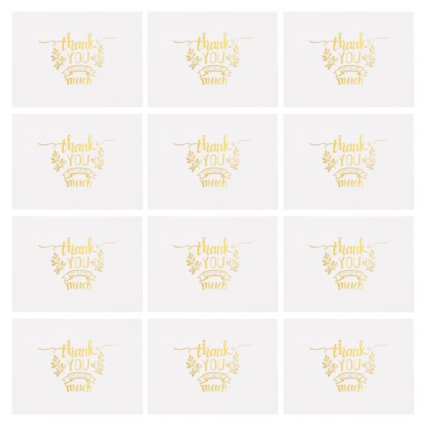 50pcs in 1 set bronzing message blessing card creative greeting cards for party festival anniversary (thank you)
50pcs in 1 set bronzing message blessing card creative greeting cards for party festival anniversary (thank you)
