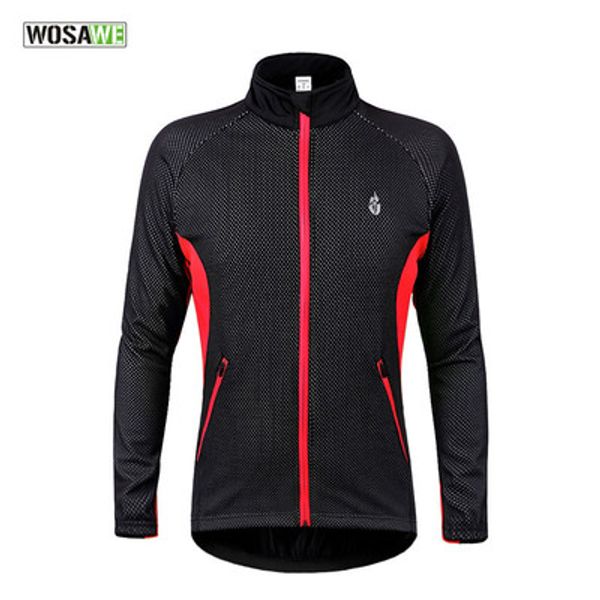 autumn and winter cycling sport fleece to keep warm men and women universal cycling clothing windproof top, Black;red
autumn and winter cycling sport fleece to keep warm men and women universal cycling clothing windproof top, Black;red