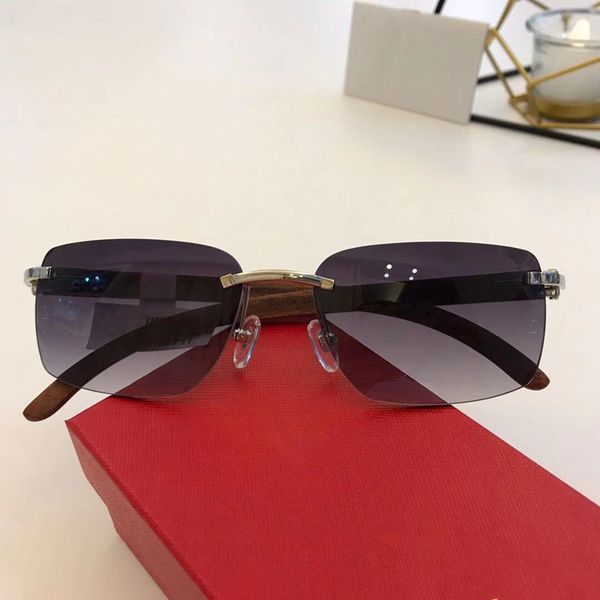 new2020ca rimless wooden legs fashion brand design classic men driving square frame women sunglasses gafas eyewear, White;black
new2020ca rimless wooden legs fashion brand design classic men driving square frame women sunglasses gafas eyewear, White;black