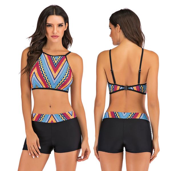 womens high neck halter bikini set swimsuit printed two piece swimsuits high waisted sport boyshorts bathing suit swimwear crop
womens high neck halter bikini set swimsuit printed two piece swimsuits high waisted sport boyshorts bathing suit swimwear crop
