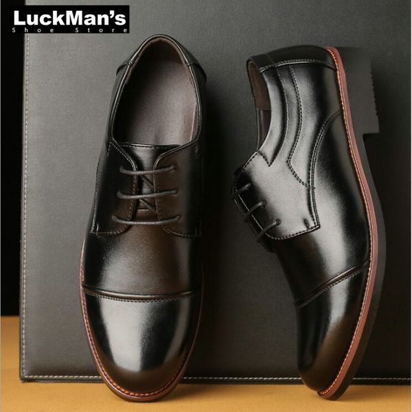 men office shoes black brown oxford shoes big plus size 38-48 men leather dress pointed toe business formal
men office shoes black brown oxford shoes big plus size 38-48 men leather dress pointed toe business formal