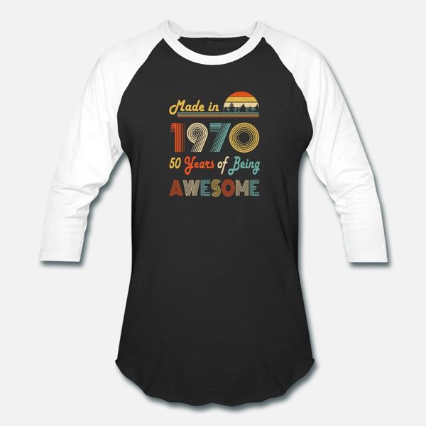 made in 1970 50th birthdy vintage t shirt men personalized tee shirt s-xxxl clothes fitness new fashion summer style formal shirt
made in 1970 50th birthdy vintage t shirt men personalized tee shirt s-xxxl clothes fitness new fashion summer style formal shirt
