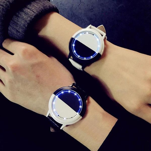 watch fashion touched screen led light digital display electronic wrist watch women men digital luxury gifts, Slivery;brown
watch fashion touched screen led light digital display electronic wrist watch women men digital luxury gifts, Slivery;brown