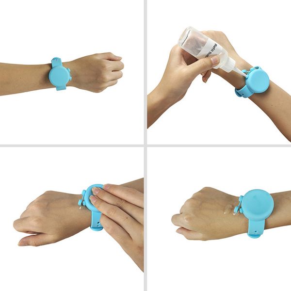 silicone hand sanitizer gel holder wrap bracelet wristband hand sanitizer wristbands silicone sanitizer holder, Golden;silver
silicone hand sanitizer gel holder wrap bracelet wristband hand sanitizer wristbands silicone sanitizer holder, Golden;silver