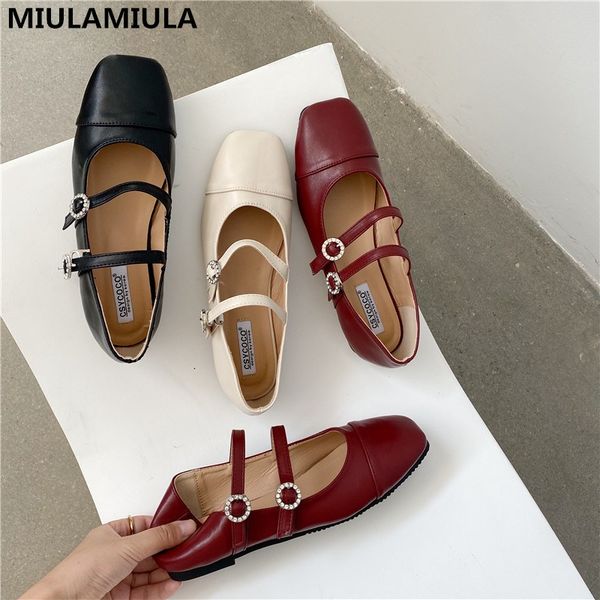 miulamiula brand design 2020 autumn korean fashion bling crystal buckle square toe soft bottom mary janes flats shoe women dress, Black
miulamiula brand design 2020 autumn korean fashion bling crystal buckle square toe soft bottom mary janes flats shoe women dress, Black