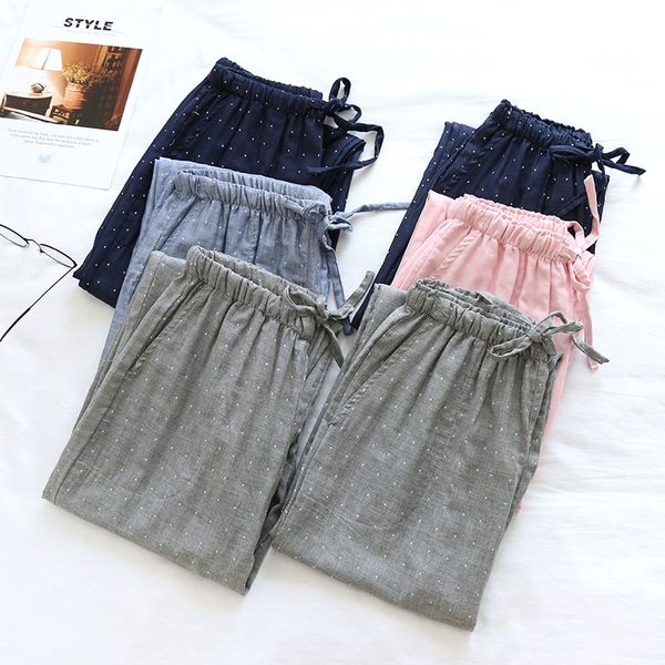 fdfklak spring summer ladies sleeping pants gauze cotton couple styles sleep bottoms trousers soft pants household wear, Black;red
fdfklak spring summer ladies sleeping pants gauze cotton couple styles sleep bottoms trousers soft pants household wear, Black;red