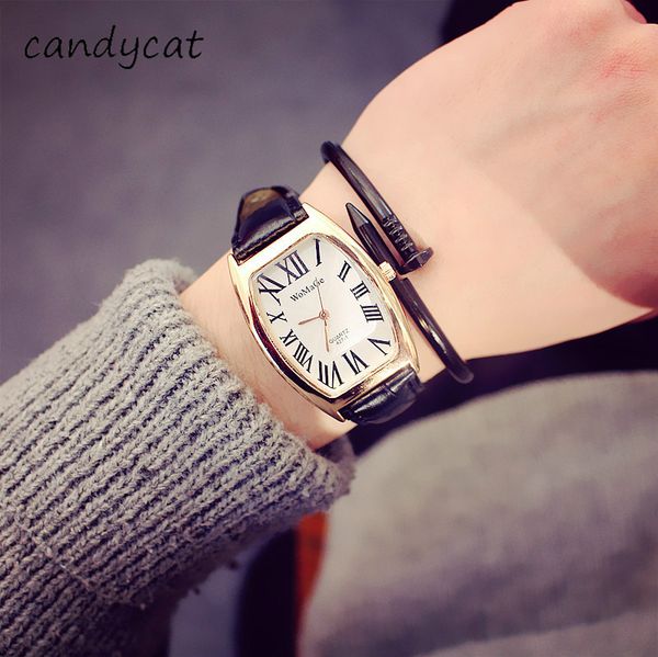 candycat fashion genuine square men's watch casual vintage leather non-mechanical quartz xue sheng chao word gifts for man, Slivery;brown
candycat fashion genuine square men's watch casual vintage leather non-mechanical quartz xue sheng chao word gifts for man, Slivery;brown