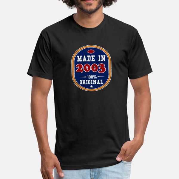 made in 2003 100% original t shirt men designing short sleeve crew neck pattern loose funny summer slim shirt
made in 2003 100% original t shirt men designing short sleeve crew neck pattern loose funny summer slim shirt