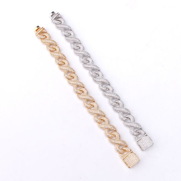 Tengci Luxury fashion classic hip hop series copper zircon high quality Bracelet European African Party Gift L0559
Tengci Luxury fashion classic hip hop series copper zircon high quality Bracelet European African Party Gift L0559