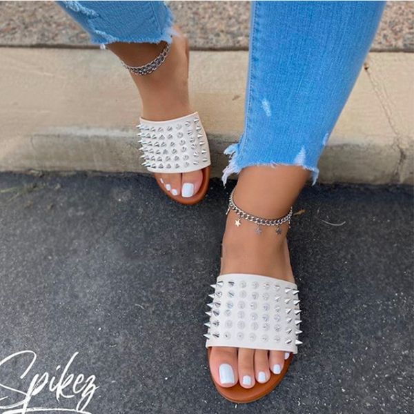 slippers 2021 women sandals ladies summer shoes toe ankle hollow black rivet flat serpentine sandalias
slippers 2021 women sandals ladies summer shoes toe ankle hollow black rivet flat serpentine sandalias