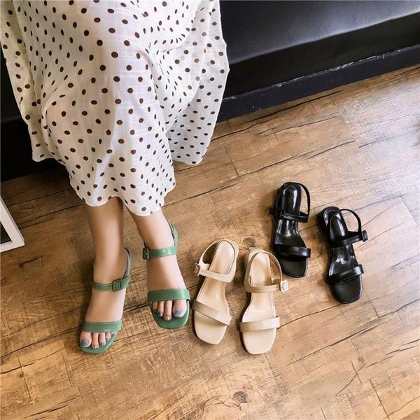 block heels 2020 summer open toe sale of women's shoes beige heeled sandals all-match med buckle strap chunky ladies peep lady, Black
block heels 2020 summer open toe sale of women's shoes beige heeled sandals all-match med buckle strap chunky ladies peep lady, Black