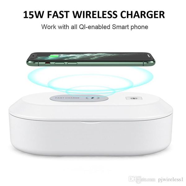 cgjxsmultifuction smart phone wireless charger uv sterilizer box dual disinfection lamps 15w qi quick charging for cell phone in stock c
cgjxsmultifuction smart phone wireless charger uv sterilizer box dual disinfection lamps 15w qi quick charging for cell phone in stock c