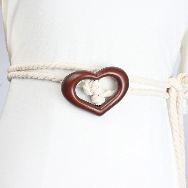summer new wooden heart-shaped rope rope belt waist chain waist seal with dress sweater suit simple and versatile, Black;brown
summer new wooden heart-shaped rope rope belt waist chain waist seal with dress sweater suit simple and versatile, Black;brown