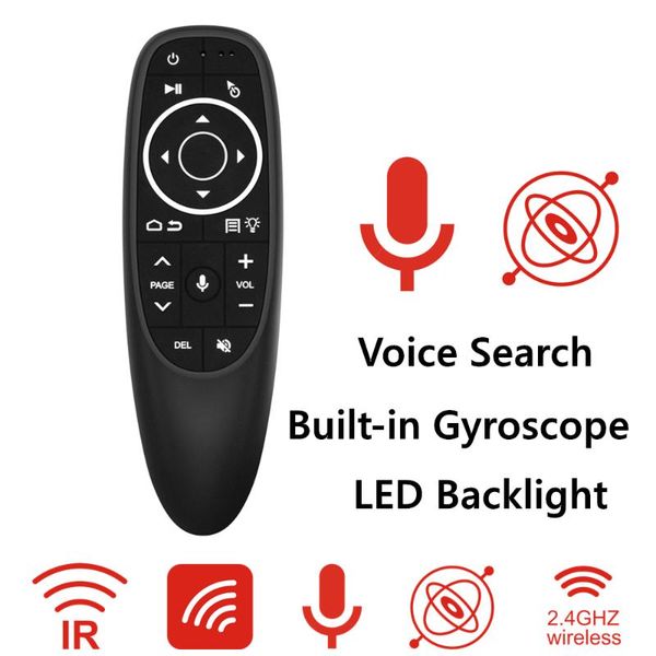 remote controlers l8star g10 control 2.4g air mouse gyroscope google smart voice ir rf universal for android tv box hk1 x96mini
remote controlers l8star g10 control 2.4g air mouse gyroscope google smart voice ir rf universal for android tv box hk1 x96mini