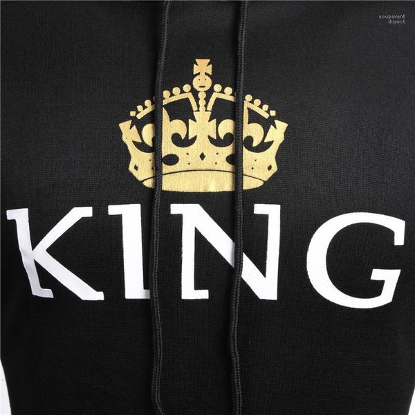 мужчины женщины толстовки lover king фуфайки дизайнер hoodie hombres пуловеры queen, Black
мужчины женщины толстовки lover king фуфайки дизайнер hoodie hombres пуловеры queen, Black