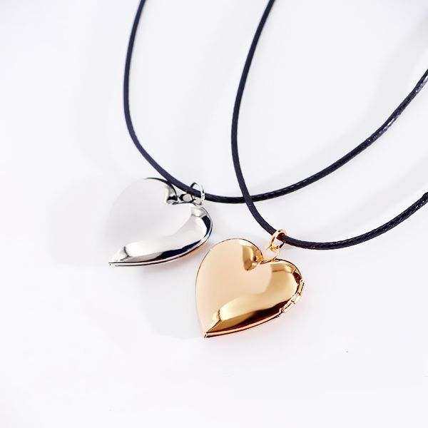 magic ikery fashion jewelry heart can open frame memory locket rose gold pendant necklace for women yt-n226, Silver
magic ikery fashion jewelry heart can open frame memory locket rose gold pendant necklace for women yt-n226, Silver