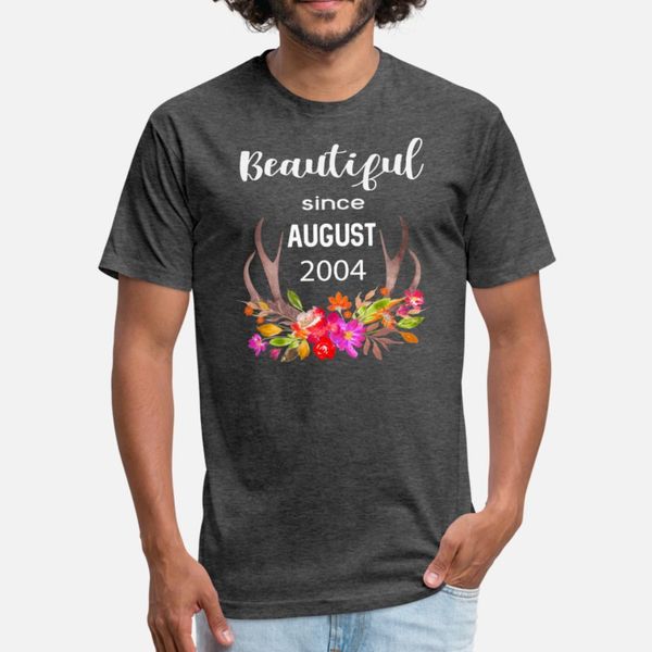 beautiful since august 2004 t shirt men designing cotton round collar novelty interesting fashion summer novelty shirt
beautiful since august 2004 t shirt men designing cotton round collar novelty interesting fashion summer novelty shirt