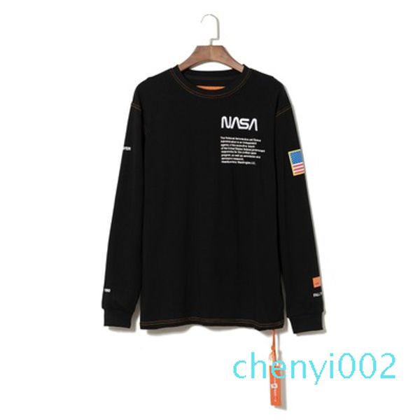 new space astronaut joint name nasa flag letters men and women couple long-sleeved base t-shirt s-xl c02, White;black
new space astronaut joint name nasa flag letters men and women couple long-sleeved base t-shirt s-xl c02, White;black