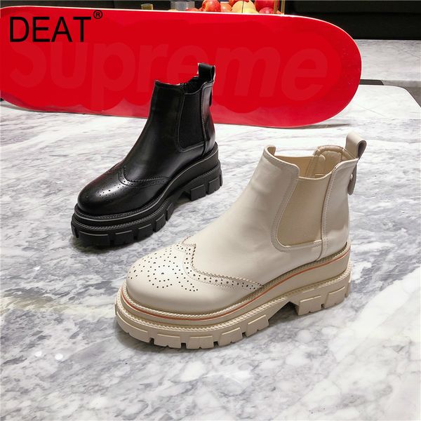 deat 2020 new spring autumn fashion casual round toe solod color hollow out thick-soled martin short boots single women sf152, Black
deat 2020 new spring autumn fashion casual round toe solod color hollow out thick-soled martin short boots single women sf152, Black