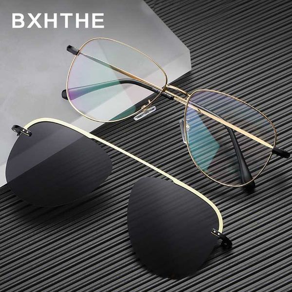 2020 women pilot 2 in 1 polarized magnet clip eyewear frame prescription myopia optical glasses frame sunglasses eyeglasses, Black
2020 women pilot 2 in 1 polarized magnet clip eyewear frame prescription myopia optical glasses frame sunglasses eyeglasses, Black