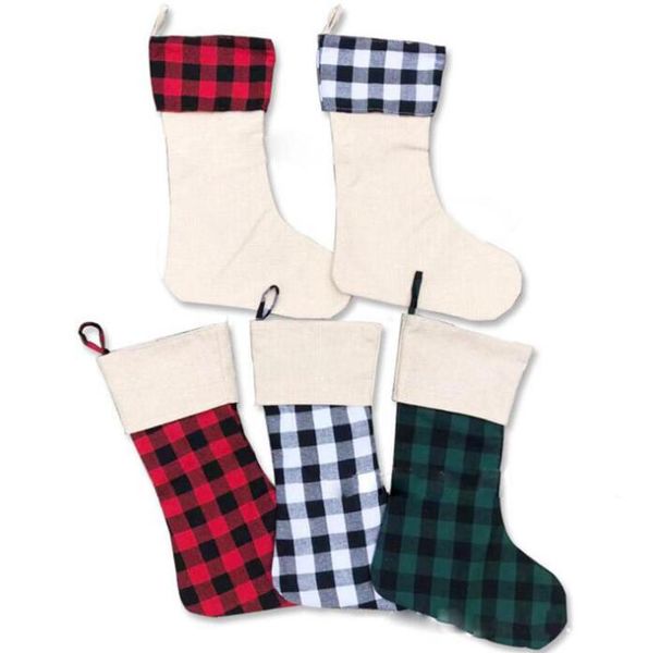 buffalo plaid christmas stocking 5 styles poly sublimation blank xmas santa stockings christmas party decor ooa8297
buffalo plaid christmas stocking 5 styles poly sublimation blank xmas santa stockings christmas party decor ooa8297