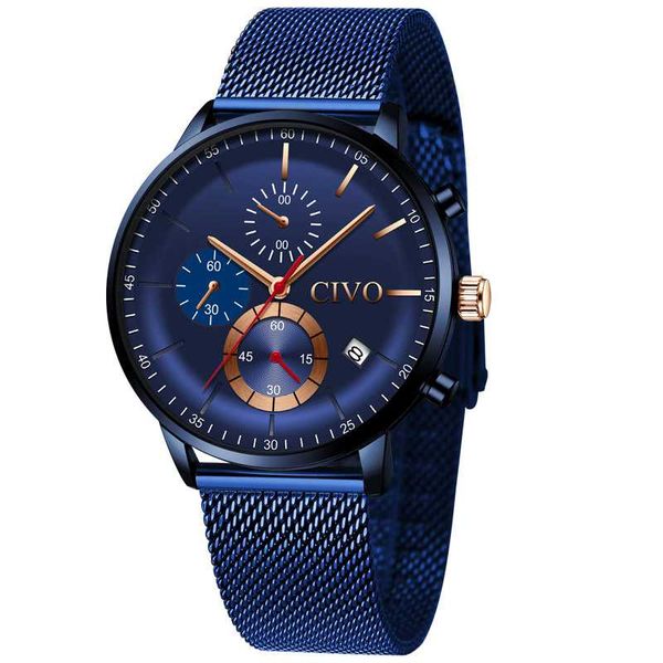 civo fashion watches mens sport waterproof watches brand date week display multifunctionai wrist men watch reloj hombre, Slivery;brown
civo fashion watches mens sport waterproof watches brand date week display multifunctionai wrist men watch reloj hombre, Slivery;brown