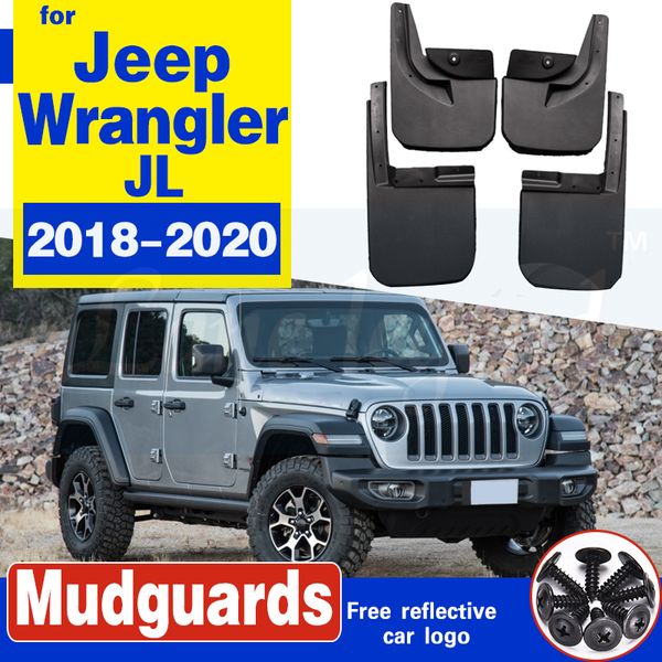 car mudguards for jeep wrangler jl 2018-2020 car fender mudflaps front rear splash guards mud flaps soft plastic accessories
car mudguards for jeep wrangler jl 2018-2020 car fender mudflaps front rear splash guards mud flaps soft plastic accessories