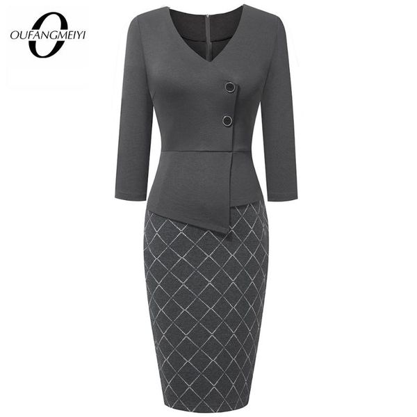 casual dresses autumn elegant v neck grid patchwork bodycon pencil dress vintage classic office lady eb564, Black;gray
casual dresses autumn elegant v neck grid patchwork bodycon pencil dress vintage classic office lady eb564, Black;gray