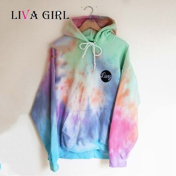 women's hoodies & sweatshirts 2021 gradient women with tie dye printing hooded hoody tracksuit plus size female, Black
women's hoodies & sweatshirts 2021 gradient women with tie dye printing hooded hoody tracksuit plus size female, Black