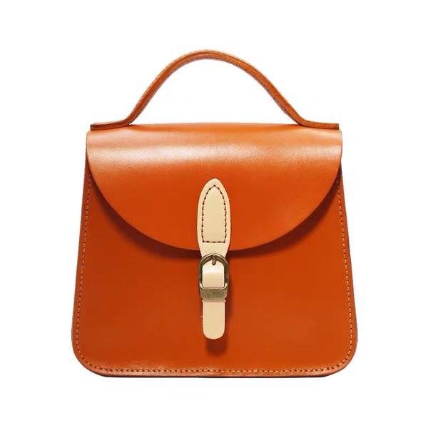 handmade authentic cowskin lady small handbag vintage genuine vegetable tanned leather female purse women's single shoulder bag
handmade authentic cowskin lady small handbag vintage genuine vegetable tanned leather female purse women's single shoulder bag