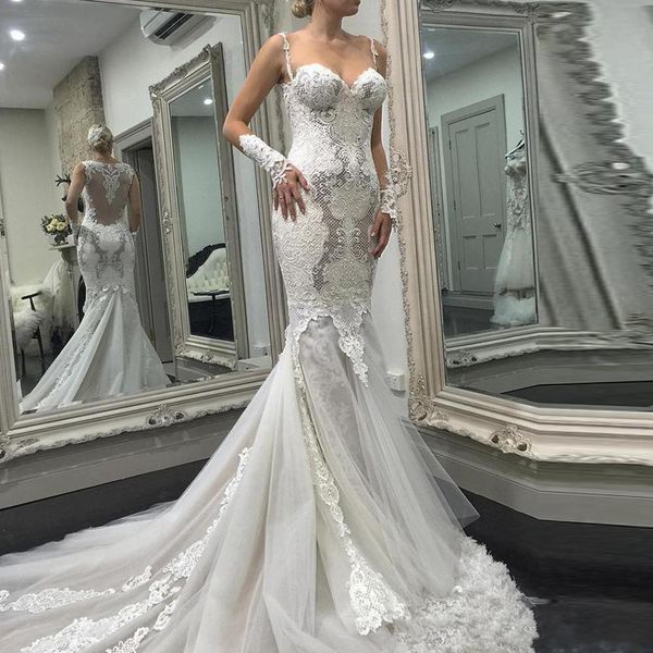 урожай берта 2020 mermaid wedding dresse с перчатка sexy бретелек кружева аппликация развертки поезд свадебные платья vestidos de novia, White
урожай берта 2020 mermaid wedding dresse с перчатка sexy бретелек кружева аппликация развертки поезд свадебные платья vestidos de novia, White