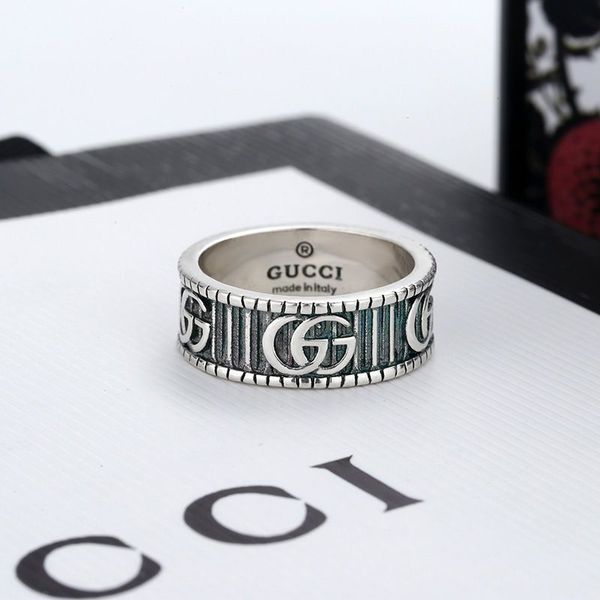 wholesale g fashion luxurious fine silver stamp ring for women men jewelry wedding with box 5647
wholesale g fashion luxurious fine silver stamp ring for women men jewelry wedding with box 5647