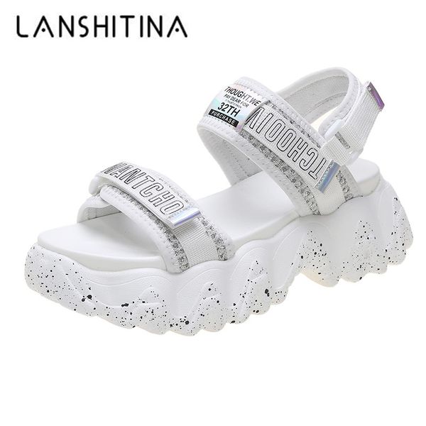 sandals summer breathable female fashion wild platform for women thick bottom heel casual sneakers white 6cm, Black
sandals summer breathable female fashion wild platform for women thick bottom heel casual sneakers white 6cm, Black
