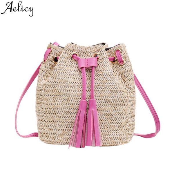 aelicy bali handmade woven bags straw fringe bucket rattan straw bag satchel wind bohemian beach round bag
aelicy bali handmade woven bags straw fringe bucket rattan straw bag satchel wind bohemian beach round bag
