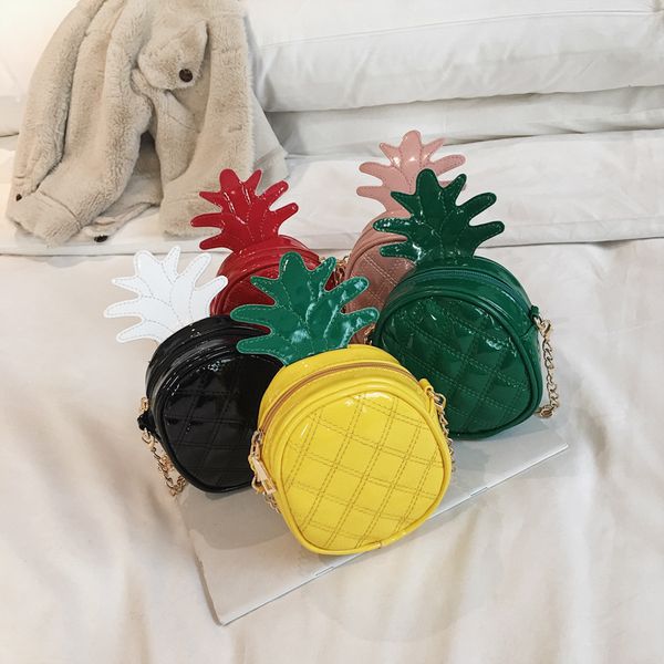 children's bag 2020 spring new single shoulder bag cute pineapple mini messenger fashion boys and girls leather #25
children's bag 2020 spring new single shoulder bag cute pineapple mini messenger fashion boys and girls leather #25